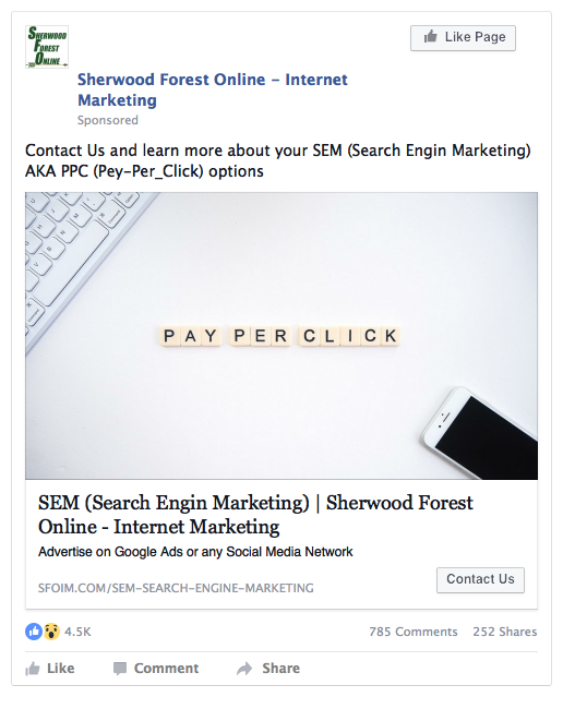 want-step-ad-example-marketing-funnel-sherwood-forest-online-interenet-marketing